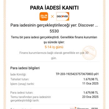 Temu'dan İade Sürecinde Gecikme Ve Sorunlar