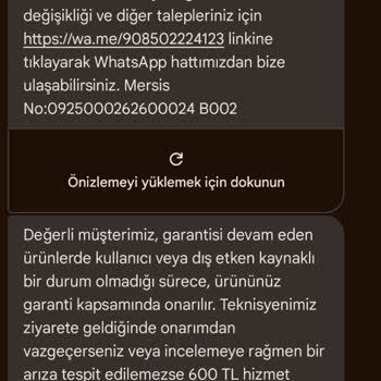 Vestel Çamaşır Ve Kurutma Makinesi Sorunları Çözülmüyor