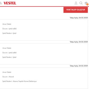 Vestel Çamaşır Ve Kurutma Makinesi Sorunları Çözülmüyor