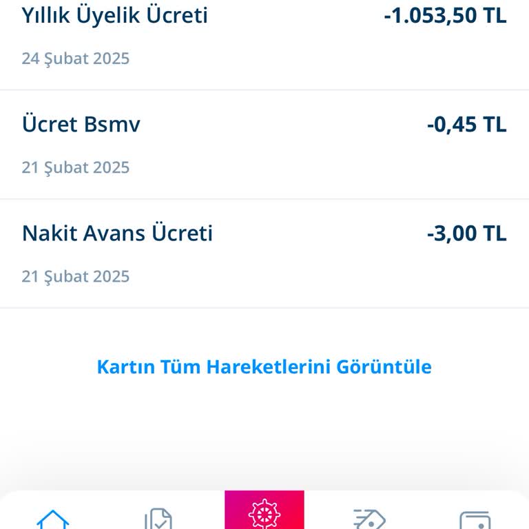 Denizbank Kart Aidatının İptali Talebi