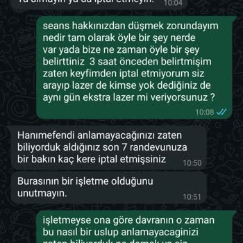 Hijyen Sorunları Ve Kötü Müşteri Hizmetleri