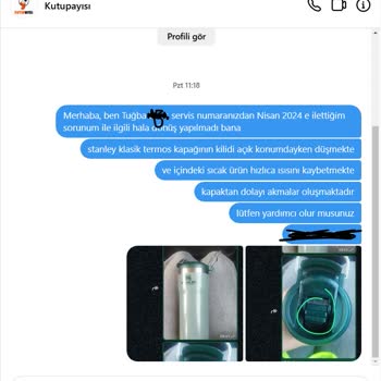 Stanley Termosun Hızlı Isı Kaybı Ve İlgisizlik