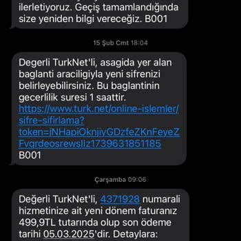 TurkNet İnternet Sorunu Ve Fatura Şoku