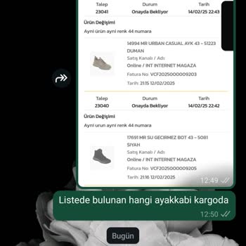 Greyder'den Aldığım Ayakkabılarla İlgili Bilgilendirme Sorunu