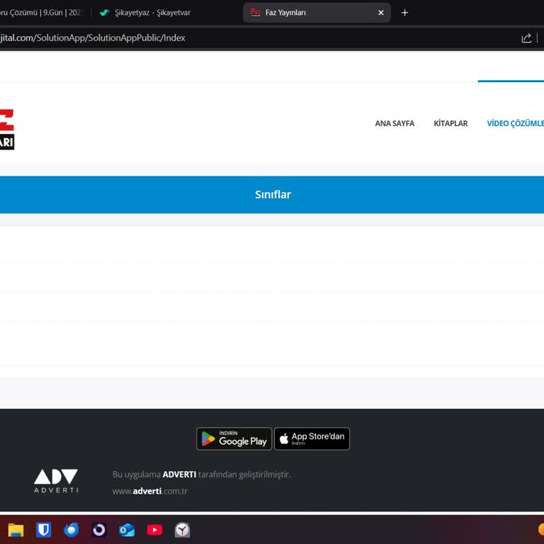Faz Yayınları Vaat Edilen Video Çözümler Hiçbir Tarayıcıda Açılmıyor!