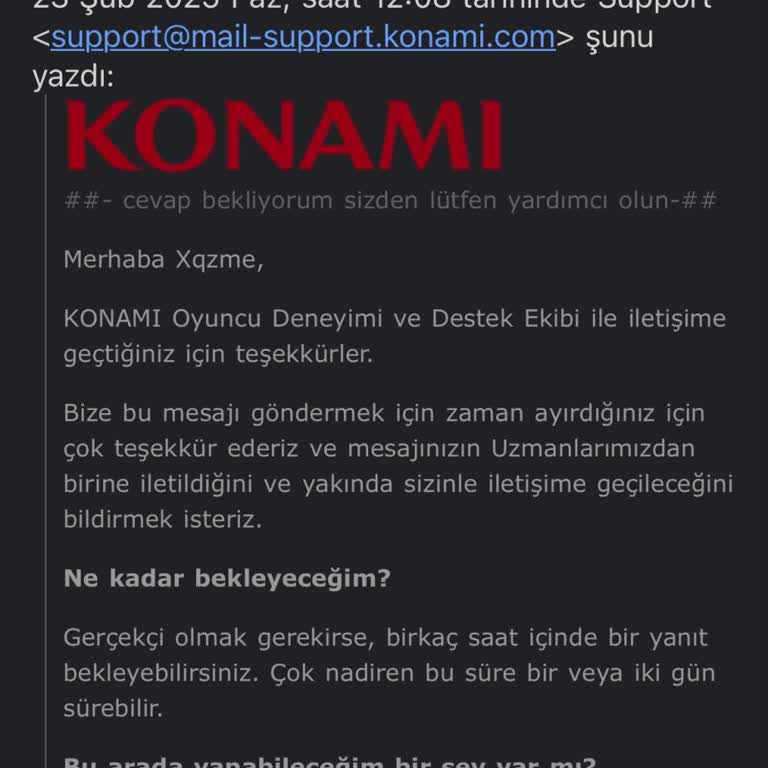 Konami Efootball Para Transferinde Sorun ve Yanıtsız Destek