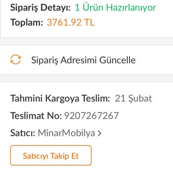 Trendyol'dan Aldığım Banyo Dolabı Bir Türlü Gelmiyor