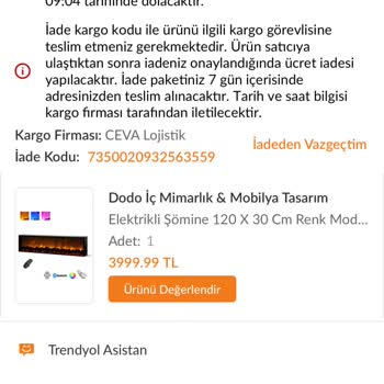 Kırık Gelen Ürün Ve İade Sorunu