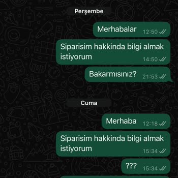 Siparişe Ulaşamıyorum Destek Ekibi Yanıt Vermiyor