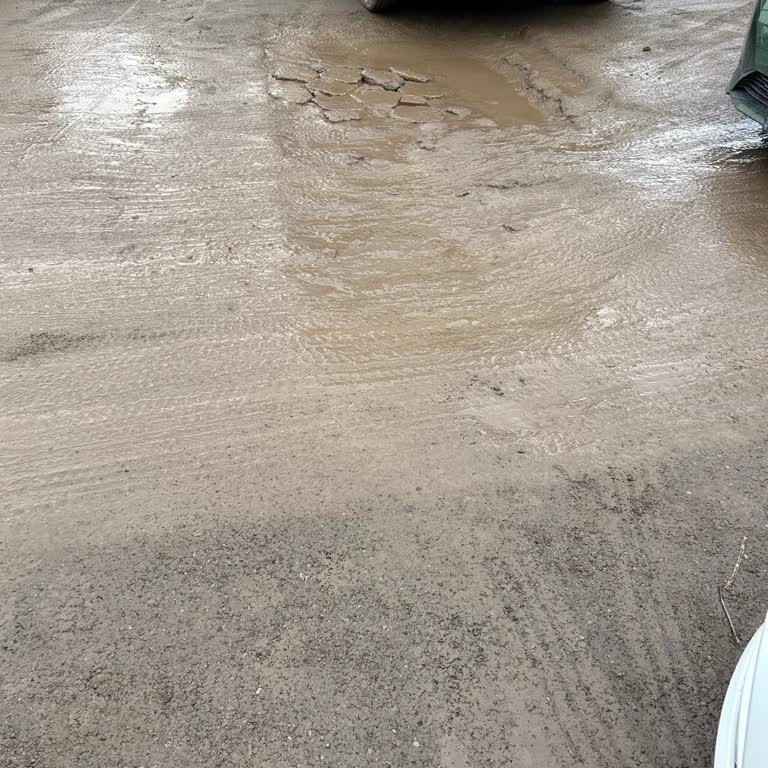 Otoparkta Balçık Çilesi: Asfalt Talebi