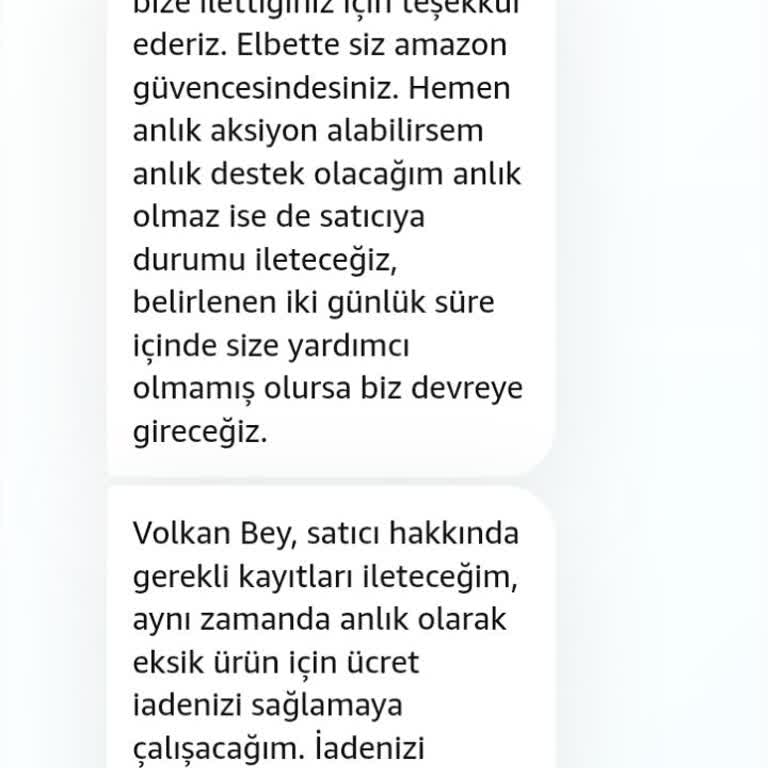 Eksik Ürün Ve İade Sorunu: Amazon'da Hayal Kırıklığı