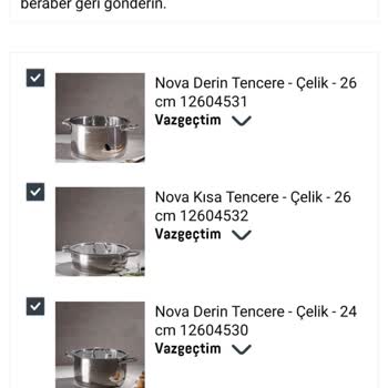 Tencerelerde Kalite Sorunu Ve İade Zorluğu