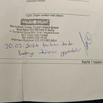 Batarya Değişimi Bekleyişi: Media Markt'tan Yanıt Yok