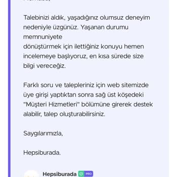 Hepsiburada'da Çözüm Bulunmayan Problemler Ve Alışveriş Uyarısı