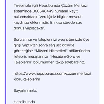 Hepsiburada'da Çözüm Bulunmayan Problemler Ve Alışveriş Uyarısı