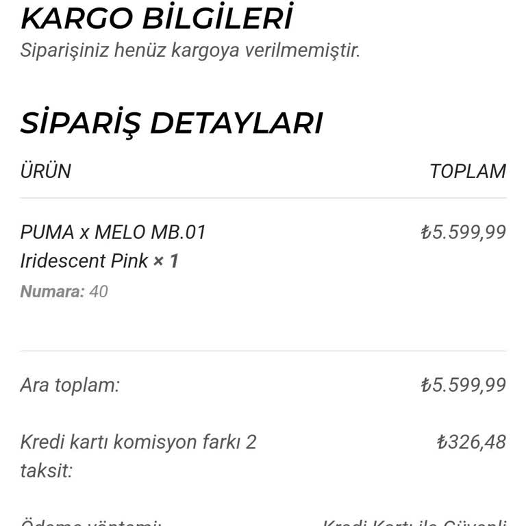 Siparişler Ulaşmıyor Ve Orijinallik Belirsiz