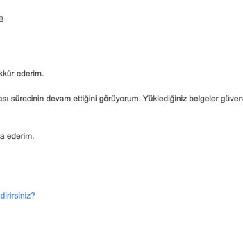 13 Günlük Bekleyiş Ve Otomatik Yanıtlarla Sabır Taşıran Süreç