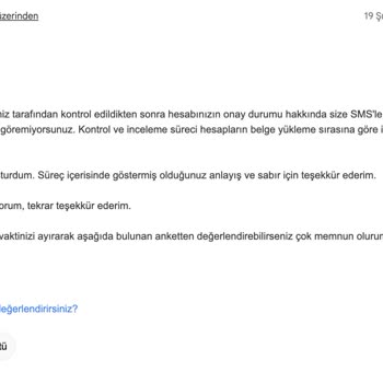 13 Günlük Bekleyiş Ve Otomatik Yanıtlarla Sabır Taşıran Süreç