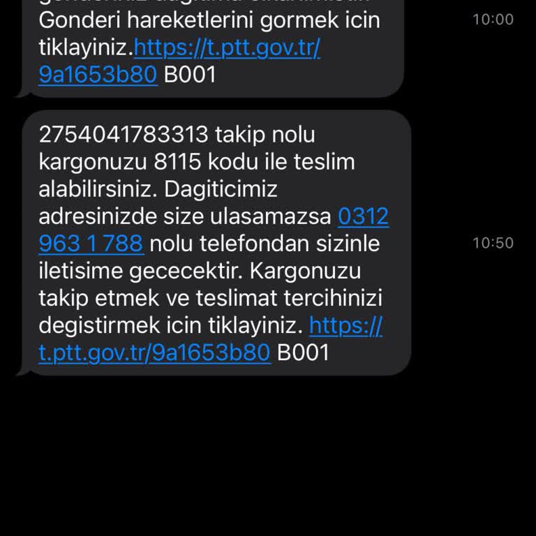 PTT Kargo Teslimat Sorunu Ve Müşteri Hizmetleri Yetersizliği