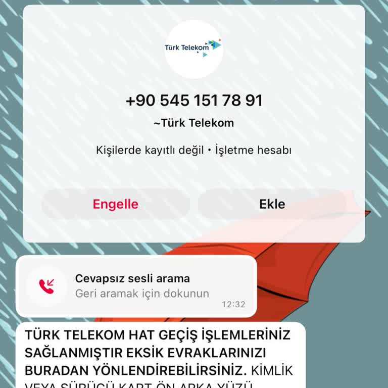 Yanıltıcı Arama Ve Kimlik Bilgisi Talebiyle Karşılaşma Hikayesi