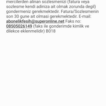 Turkcell Superonline Nakil Sorunu Ve Haksız Cayma Bedeli
