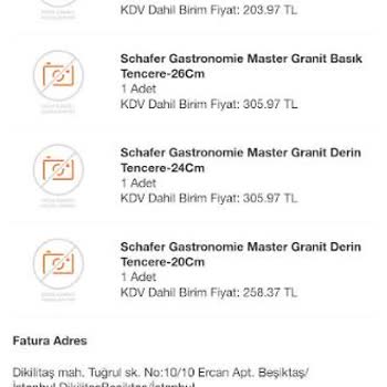 Schafer Granit Tencerelerin Kulpları Kopuyor