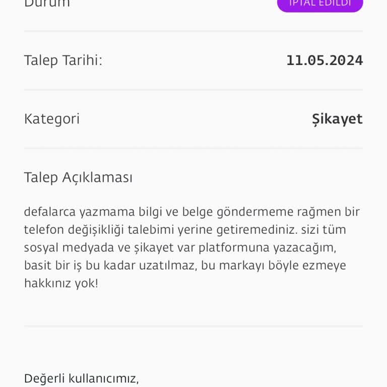 Telefon Numarası Güncelleme Sorunu: Togg Araçta İletişim Engeli