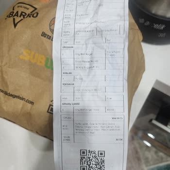 Küflü Hamburger Ve Eksik İade Sorunu