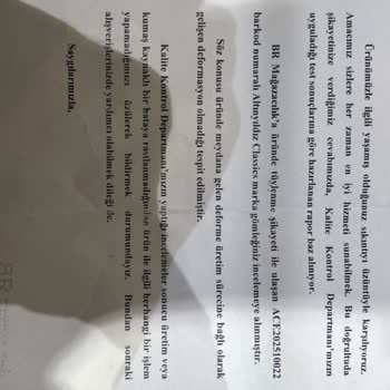 Boyner'den Aldığım Gömlek İlk Kullanımda Tüylenme Yaptı