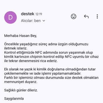 Ödeme Sorunu Ve Kimlik Doğrulama Engeli