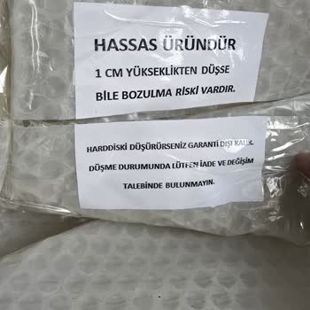 Yanıltıcı Ürün: Kullanılmış Harddisk Şoku