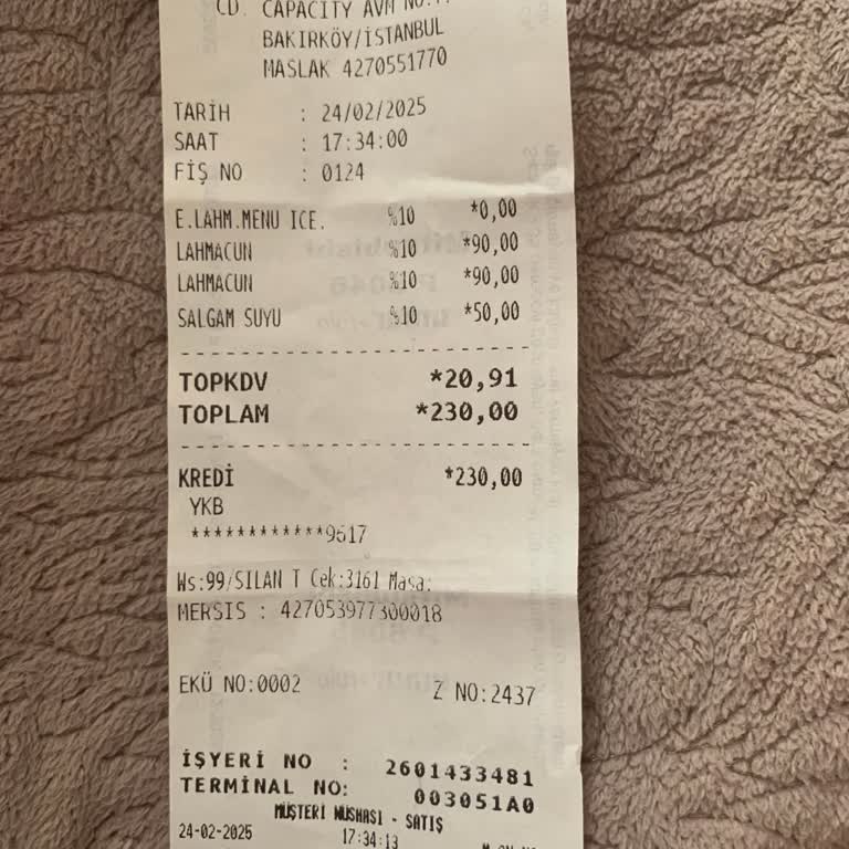 Geç Gelen Lahmacun Ve Sonrası Bağırsak Sorunu