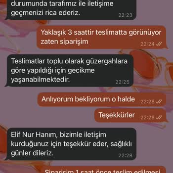 Teslimat Sorunu Ve Yanıltıcı Bilgilendirme İle Zaman Kaybı