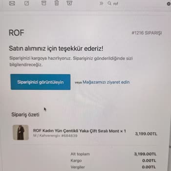 Gönderilmeyen Ürün Ve Yanıtsız İletişim Sorunu