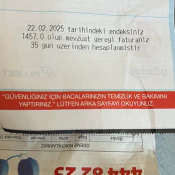 Evde Olmadığım Sürede Gelen Fahiş Fatura Şoku