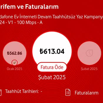 Vodafone'un Haksız Fatura Ve Yetersiz Müşteri Hizmetleri
