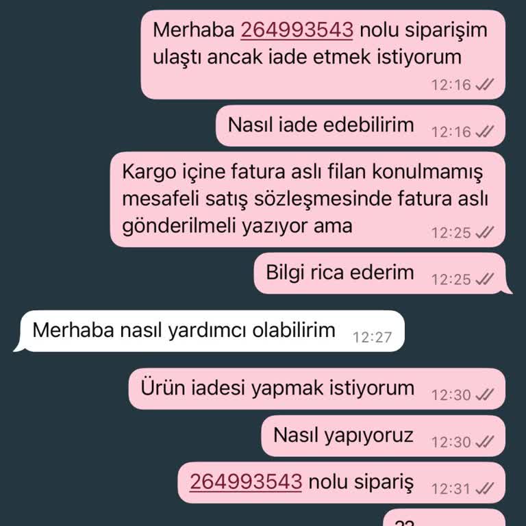 İade Talebine Cevap Yok Müşteri Mağdur