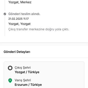 Aras Kargo Yozgat Şubesi'nde Kayıp Ürün Ve Yanıltıcı Teslimat