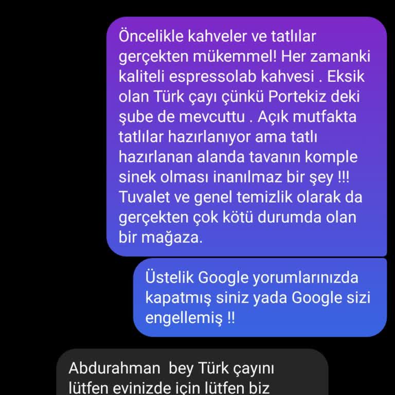 Hijyen Sorunları Ve Eksik Ürünlerle Dolu Bir Deneyim