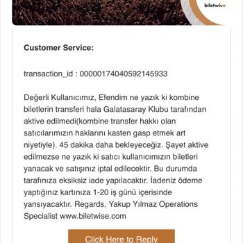 Bilet Transfer Sorunu: Maç Günü Mağduriyeti