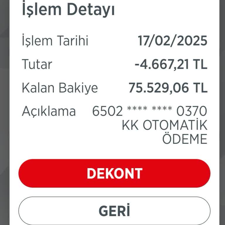 Ziraat Bankası'ndan Bilgim Dışında Yapılan Otomatik Para Çekimi