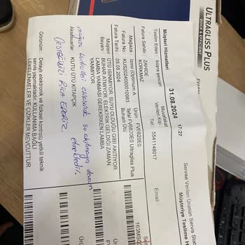 Ütüde Bitmeyen Sorunlar Ve İlgisiz Servis