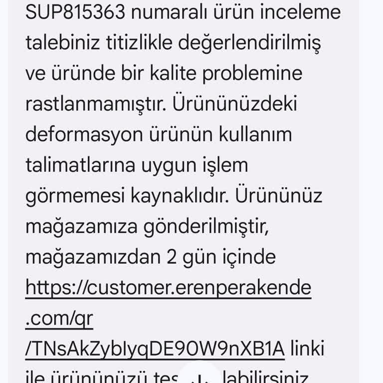 SuperStep Ayakkabı Su Geçirmezlik Sorunu Ve Garanti Talebi