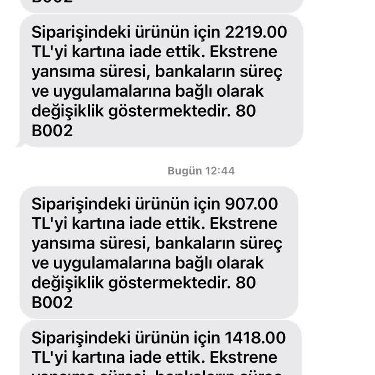 Vivense'den Taksit Sorunu Ve İade Krizi