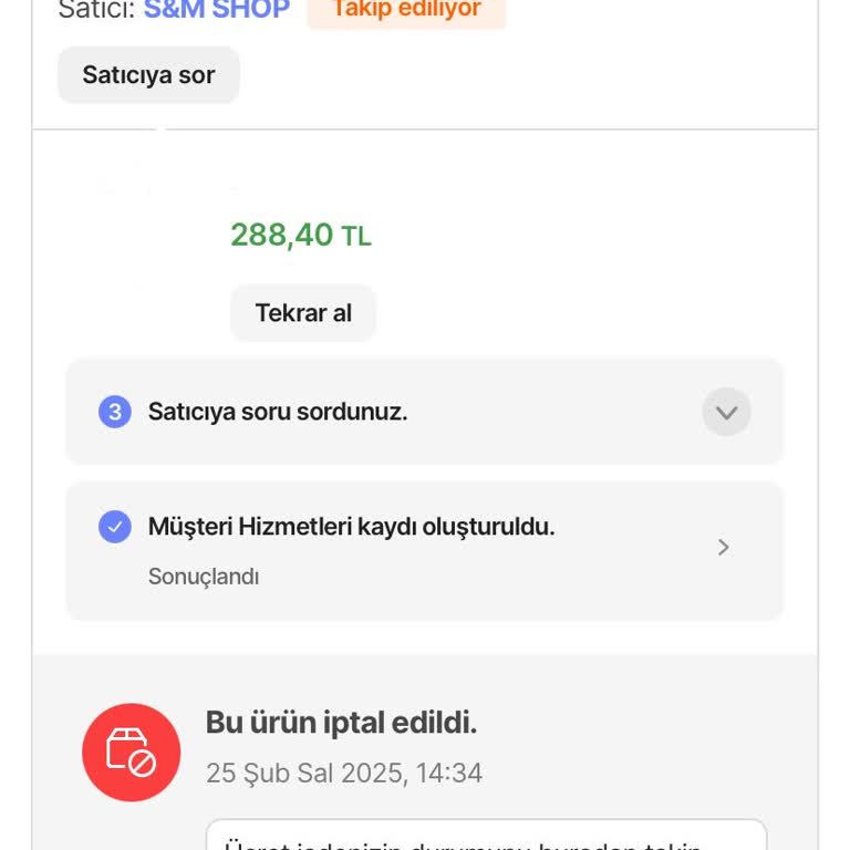 Stokta Olmayan Ürün İçin Alınan Para Ve İlgisiz Satıcı