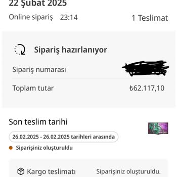 Teslimat Tarihi Ve Stok Bilgisi Karmaşası