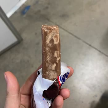 Snickers, chocolate con manchas blancas