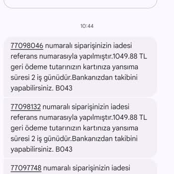 Karaca'dan Habersiz İptal Edilen Siparişler İçin Çözüm Bekliyorum