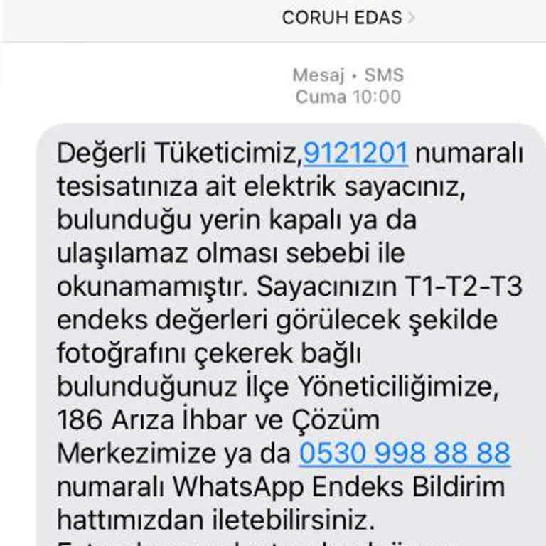 Elektrik Sayaç Okuma Sorunu Ve Fatura Endişesi