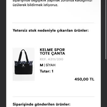 Sipariş Teslimatında Yaşanan Ciddi Gecikme Ve İletişim Sorunları